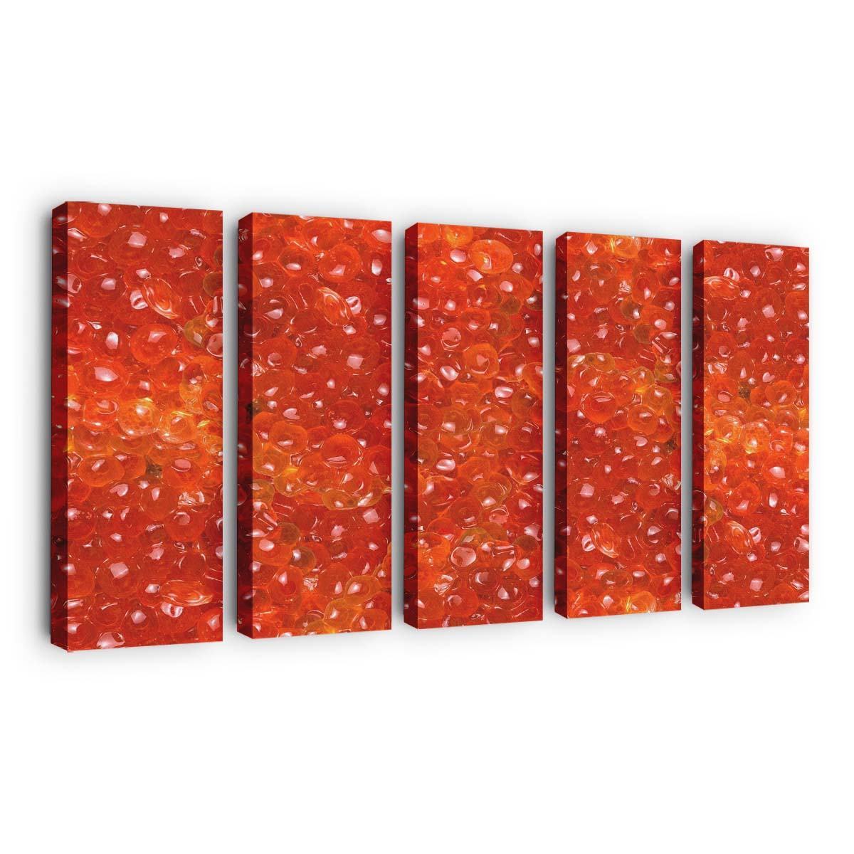 salmon caviar wallpaper